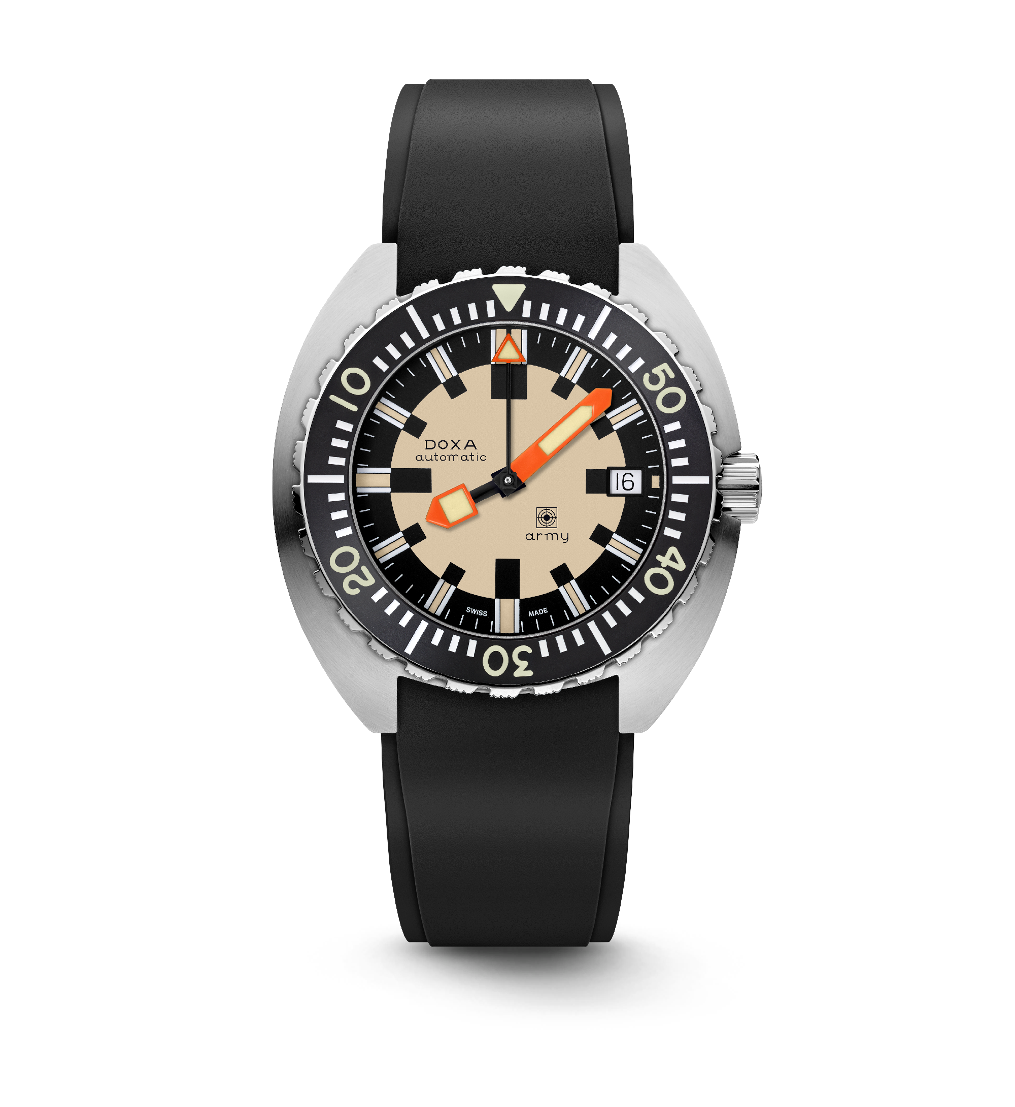 DOXA Army, stainless steel