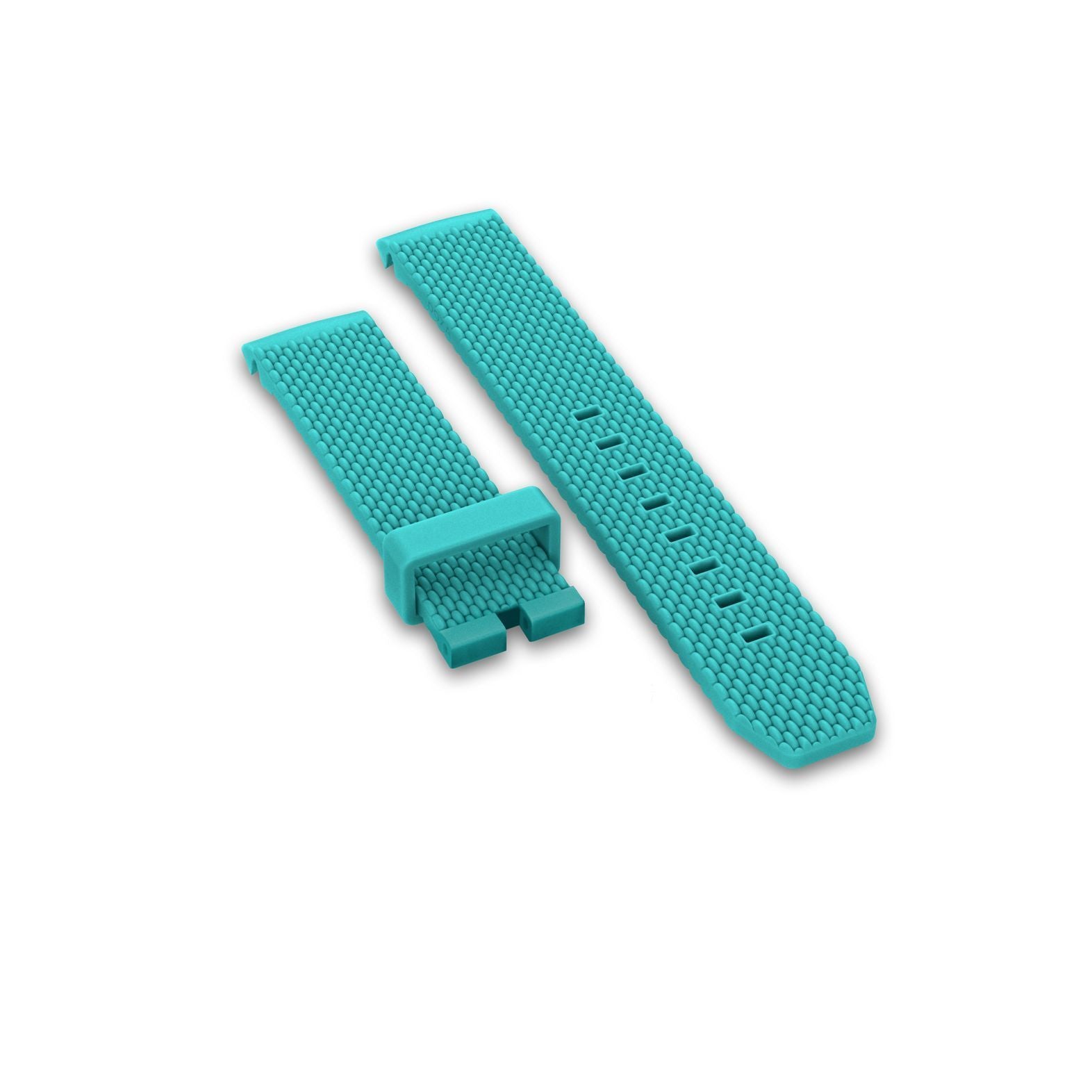 Rubber strap, Turquoise